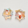 K9 Glass Rhinestone Pendants GLAA-F083-03C-03-1