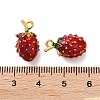 Alloy Enamel Pendants FIND-O003-12G-MG-3
