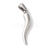 Non-Tarnish 304 Stainless Steel Pendants STAS-Z075-14P-1
