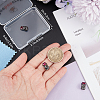 1Pc 925 Sterling Silver with Cubic Zirconia European Beads STER-BBC0005-73-3