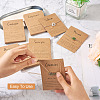 120Pcs 12 Styles 12 Constellation Theme Cardboard Jewelry Display Cards AJEW-FW0001-02-5