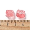 Baking Paint Transparent Glass Beads GLAA-C035-01H-3