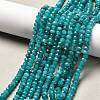 Dyed Natural Malaysia Jade Rondelle Beads Strands G-E316-2x4mm-29-1