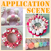 12Pcs 4 Colors Woolen Yarn Pom Pom Ball DIY-SC0031-40-7