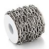 Tarnish Resistant Handmade 304 Stainless Steel Link Chains LS-CHS-M004-01P-4