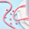 Polymer Clay Bead Strands CLAY-T001-C24-7