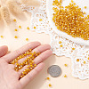 Picasso Baking Paint Glass Seed Beads SEED-TA0001-62B-5