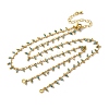Brass Cable Chain Necklace Making KK-K337-12G-14-1