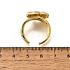 Brass Cuff Rings for Women RJEW-Q008-08G-3