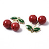 Alloy Enamel Pendants X-ENAM-N056-186-4