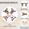DIY Cattle Head Dangle Earring Making Kit DIY-OC0009-75-4