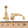 304 Stainless Steel Plastic Imitation Pearl Round Stud Earrings EJEW-M105-08G-5