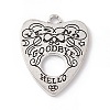 Tibetan Style Alloy Pendants FIND-A021-01D-AS-1