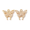 Brass Micro Pave Cubic Zirconia Pendants ZIRC-L105-13G-1