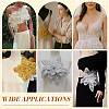 2Pcs 2 Colors Flower Decorative Corsages for Clothing Accessories FIND-NB0006-52-5