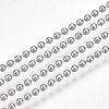 Tarnish Resistant 304 Stainless Steel Ball Chains CHS-S005-05A-1