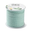 20M Polyester Braided Cord for Jewelry Making OCOR-G015-04A-05-2