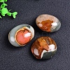 Natural Ocean Jasper Oval Palm Stone Reiki Polished Healing Pocket Worry Stone Crystal for Anxiety Stress Relief Therapy PW-WGFDB78-01-3