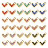  36pcs 9 colors Alloy Pendants ALRI-TA0001-18-1