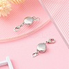 Alloy Magnetic Clasps FIND-YW0002-09P-5