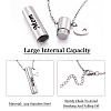1Pc Word 304 Stainless Steel Column Urn Ashes Necklace DIY-TA0010-07E-4