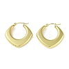 Ion Plating(IP) 304 Stainless Steel Hoop Earrings for Women STAS-I304-05G-1
