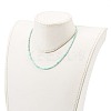Natural Amazonite Beaded Necklaces NJEW-JN03315-03-5