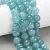 Dyed Natural Malaysia Jade Beads Strands G-G021-01D-08-5