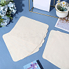 20Pcs Suede Fiber Glasses Cleaning Cloth AJEW-GF0012-51A-4