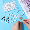 3 Strands Handmade Polymer Clay Beads Strands CLAY-SC0001-67D-3