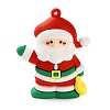 Christmas Theme PVC Plastic Pendants FIND-I059-01G-1