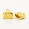 Tibetan Style Cord Ends TIBEP-LF9848YKG-G-LF-1