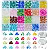 DIY Round Glass Bracelets Making Kits DIY-FS0006-20-1
