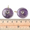 Natural Amethyst Pendants G-I391-02G-03-3