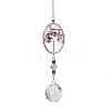 K9 Crystal Glass Big Pendant Decorations LS-HJEW-PW0001-013D-1