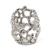 Non-Tarnish 304 Stainless Steel Open Cuff Rings RJEW-Z018-09P-2