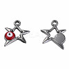 304 Stainless Steel Enamel Pendants STAS-N087-51-01P-1