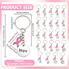 24Pcs 12 Style Alloy Keychain KEYC-PH01551-4