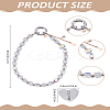1 Set Transparent Glass Cube Mobile Straps for Women AJEW-LP0004-68-2