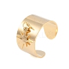 304 Stainless Steel Open Cuff Rings LS-RJEW-C095-02B-G-1