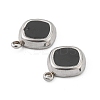 Fashion 304 Stainless Steel Enamel Charms STAS-Z009-11P-3
