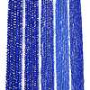 Electroplate Glass Beads Strands EGLA-A044-P6mm-B32-2