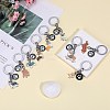 Alloy Enamel Keychains KEYC-SW00007-01-6