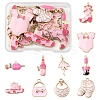 20Pcs 10 Styles Rack Plating Alloy Enamel Pendants ENAM-FS0002-74-1