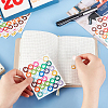 Customized Round Dot PVC Decorative Stickers DIY-WH0423-012-3