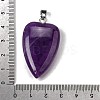 Natural Amethyst Pendants G-F820-04P-06-3