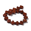 Natural Red Jasper Beads Strands G-M418-B07-01-3