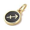 Real 18K Gold Plated Brass Enamel Charms KK-L216-001G-C01-2