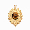 304 Stainless Steel Pendants STAS-N087-42H-1