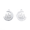 Non-Tarnish 201 Stainless Steel Pendants STAS-N098-233P-1